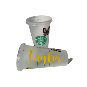 Butterfly Starbucks Cup